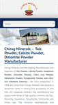 Mobile Screenshot of chiragminerals.com